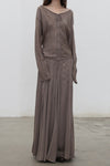 Mutedance 25 Autumn/Winter Button-Down Drawstring Shirt Top Collection Handmade Classic MD-MD25FW82-sand (MD25FW35)